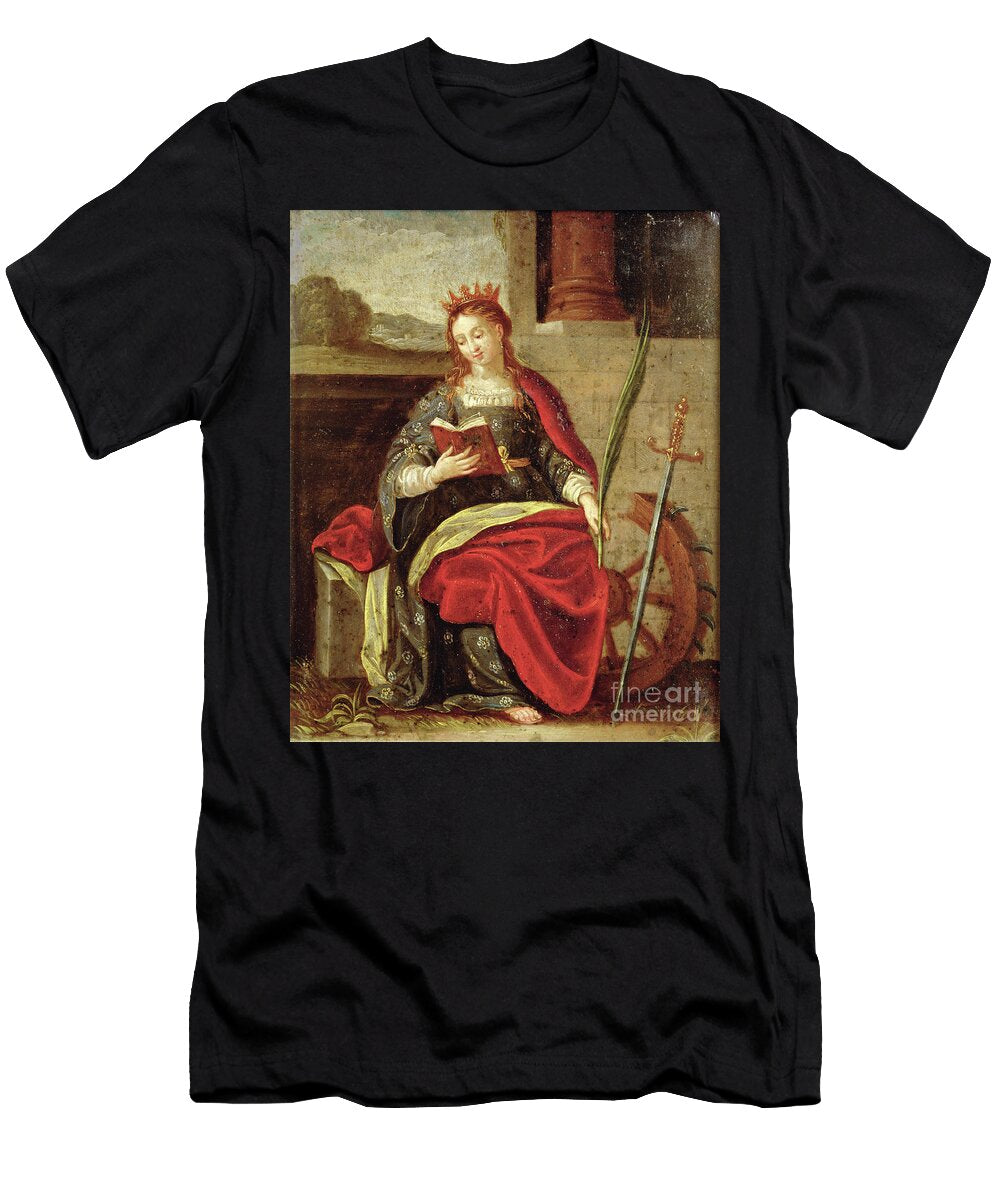 St Catherine of Alexandria Flemish School T-Shirt