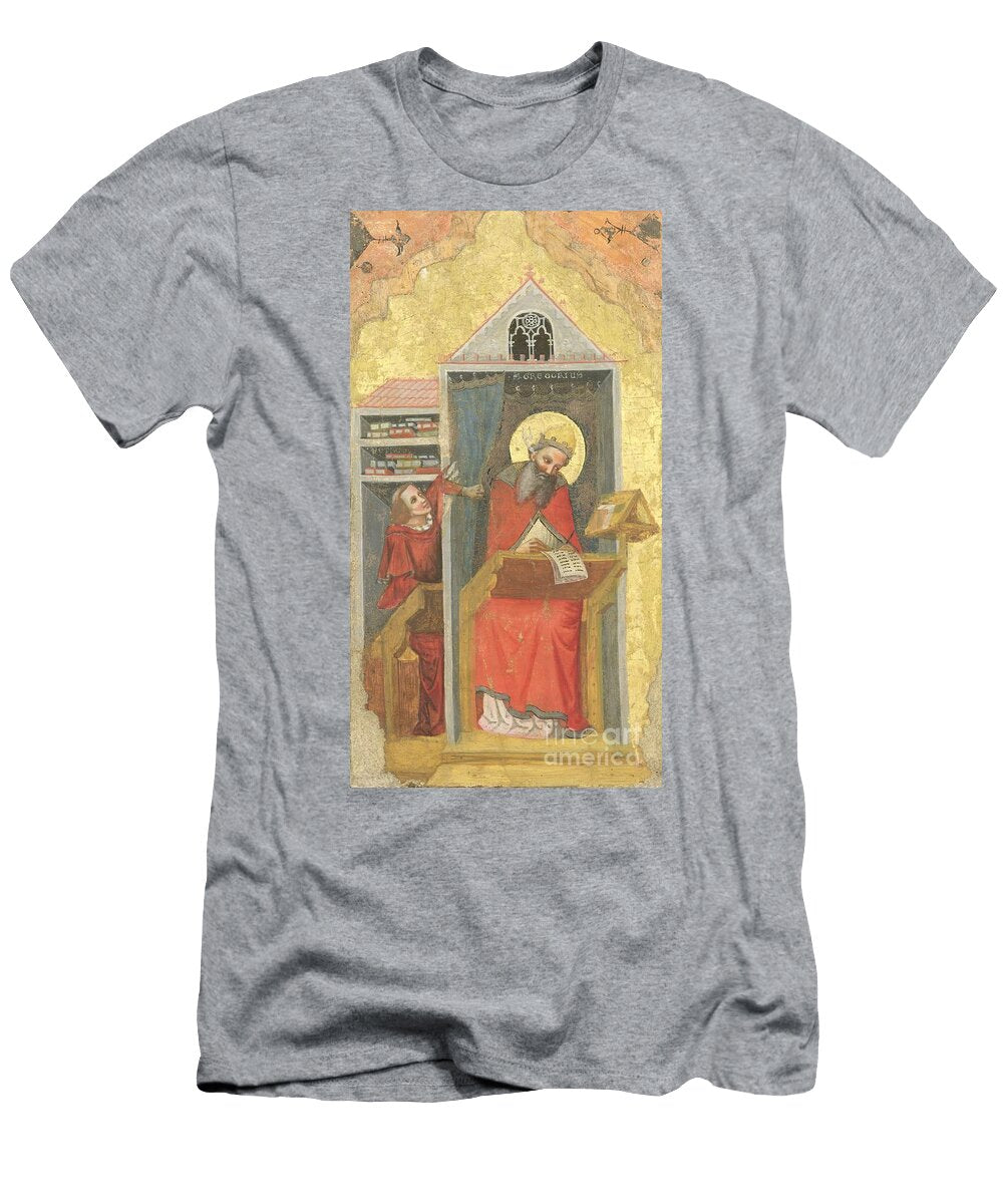 St Gregory the Great Pseudo Jacopino Di Francesco T-Shirt