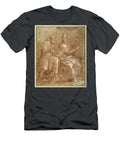 St Jerome Conversing with St Gregory the Great Pen Brown Ink with Reddish Brown Wash and Heightening Lorenzo Sabatini T-Shirt