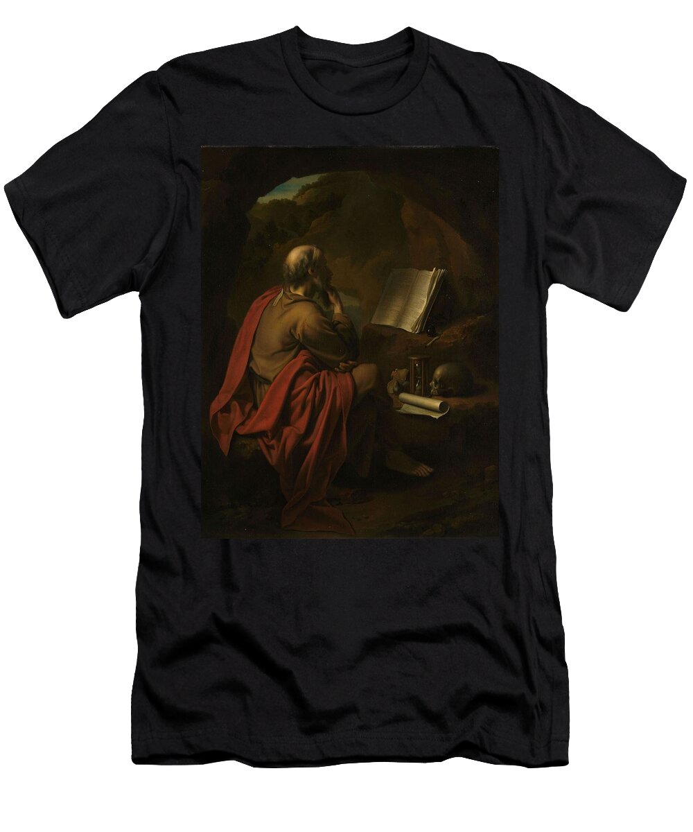 St Jerome Pieter Van Der Werff T-Shirt
