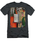 St Jeromes Bible and St Gregorys Dove Detail of the Left Panel From the Virgin Enthroned with Saints Jerome Gregory Ambrose and Augustine 1446 Antonio Vivarini T-Shirt