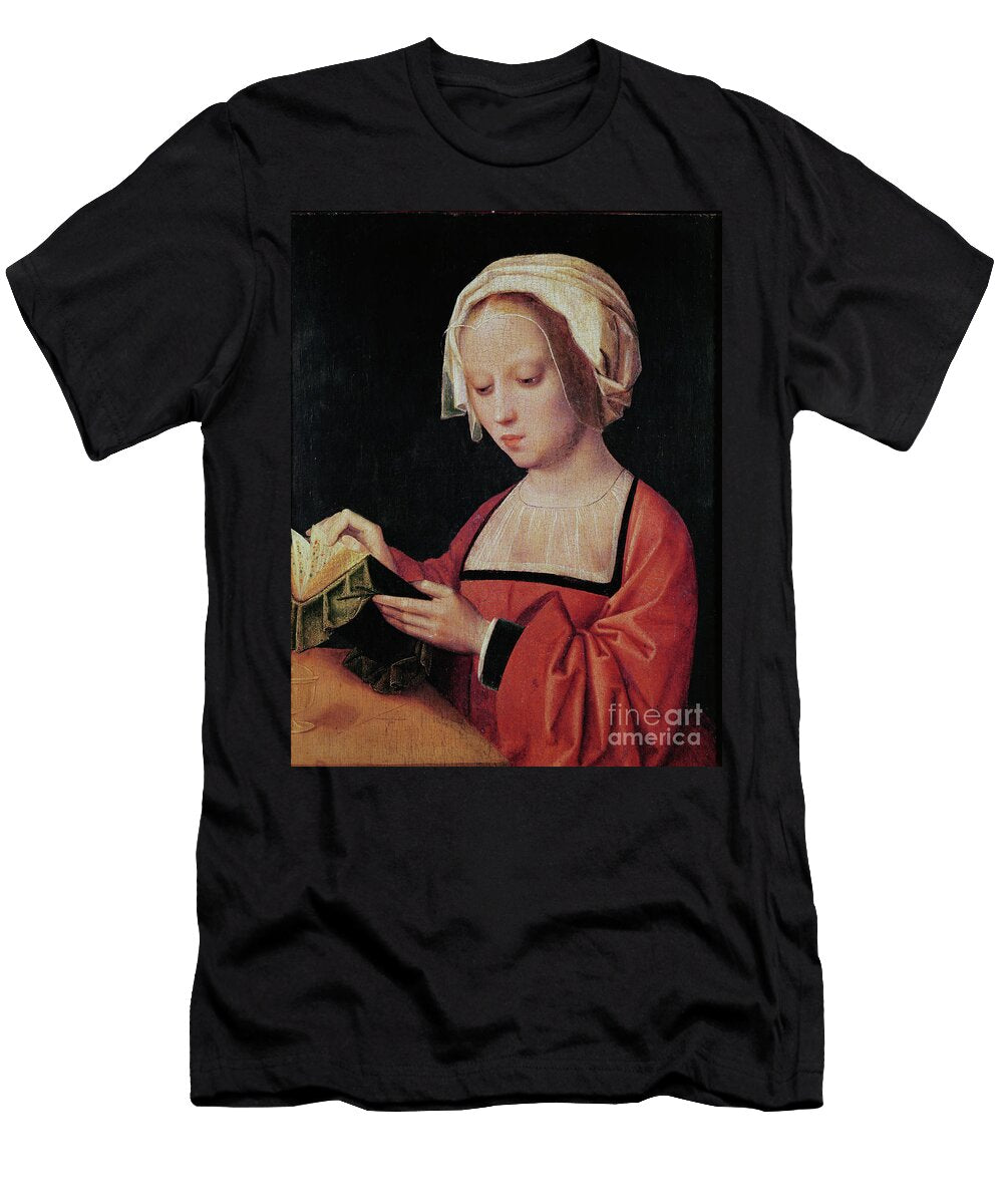 St Mary Magdalene Reading Adriaen Isenbrandt or Isenbrant T-Shirt