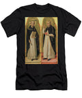 St Peter Martyr and St Anthony of Padua Detail From the Madonna and Child Enthroned with Four Saints Bartolomeo Vivarini T-Shirt
