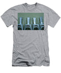 Stacked Silver Metal Chairs Ron Koeberer T-Shirt