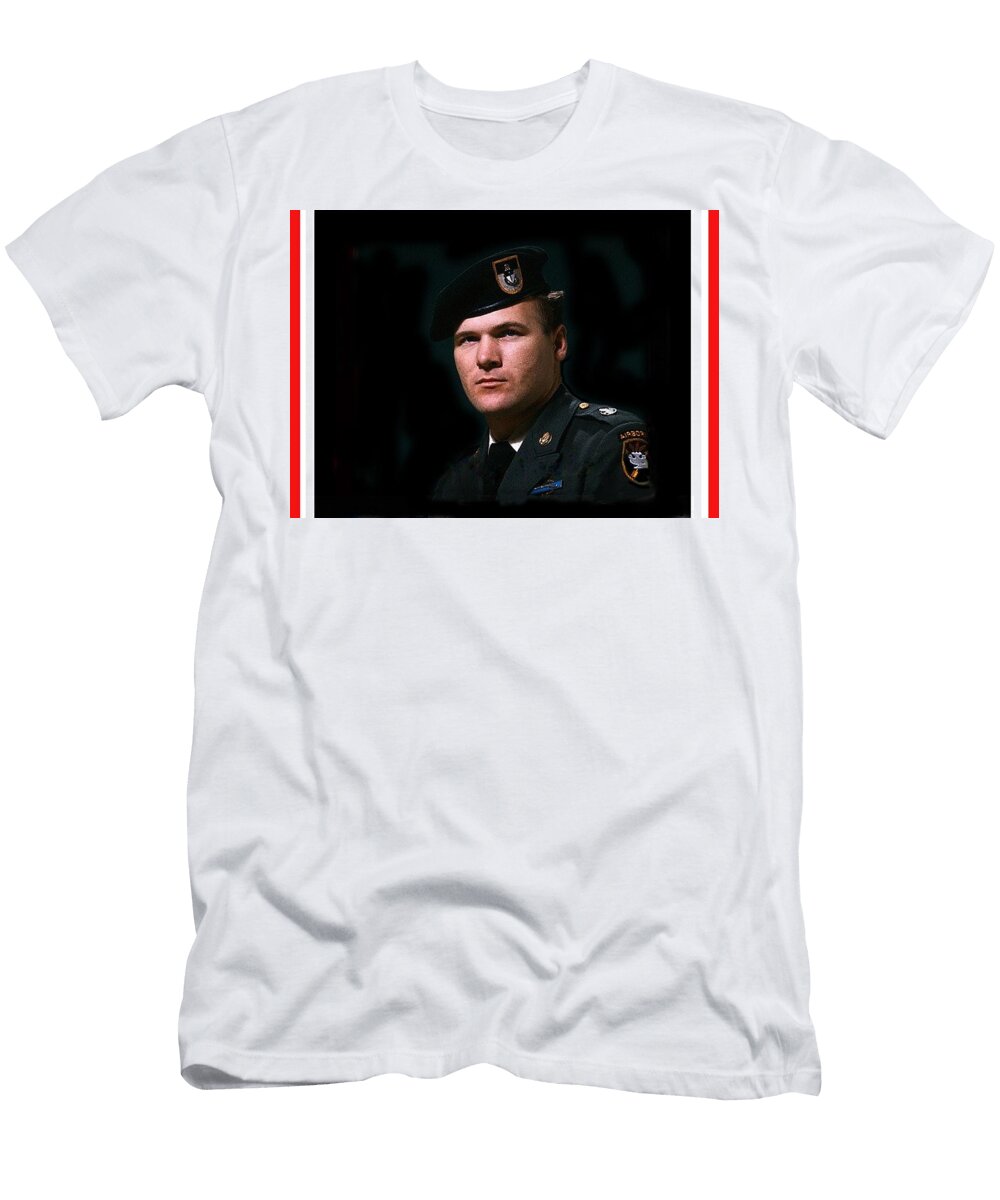 Staff Sergeant Barry Sadler in Uniform Rip Circa 1965 2016 David Lee Guss T-Shirt