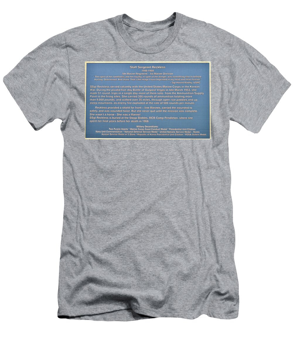 Staff Sergeant Reckless 2 Warren Thompson T-Shirt