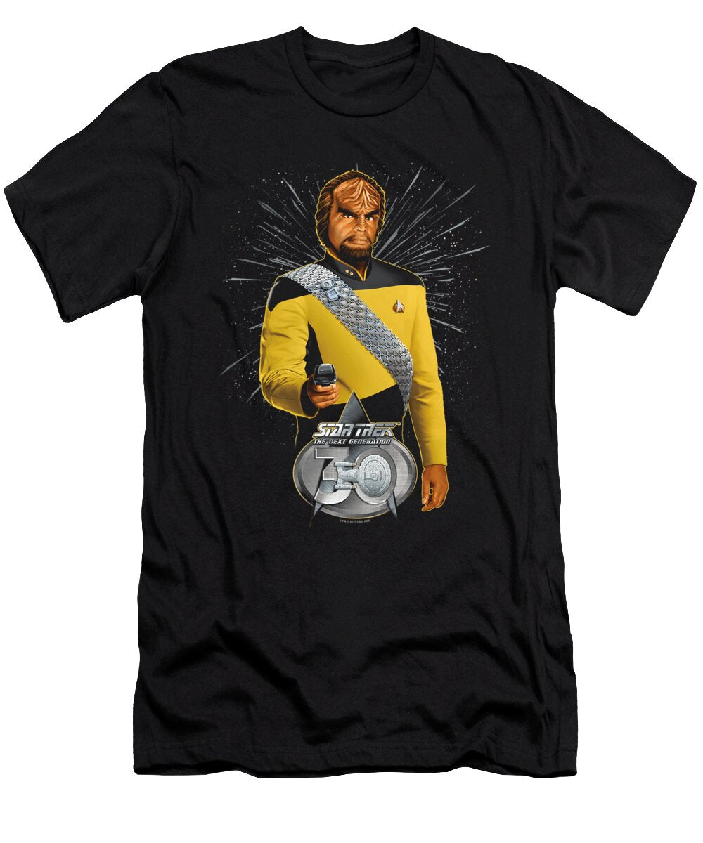 Star Trek Space Worf 30 Melina Lovegrove T-Shirt