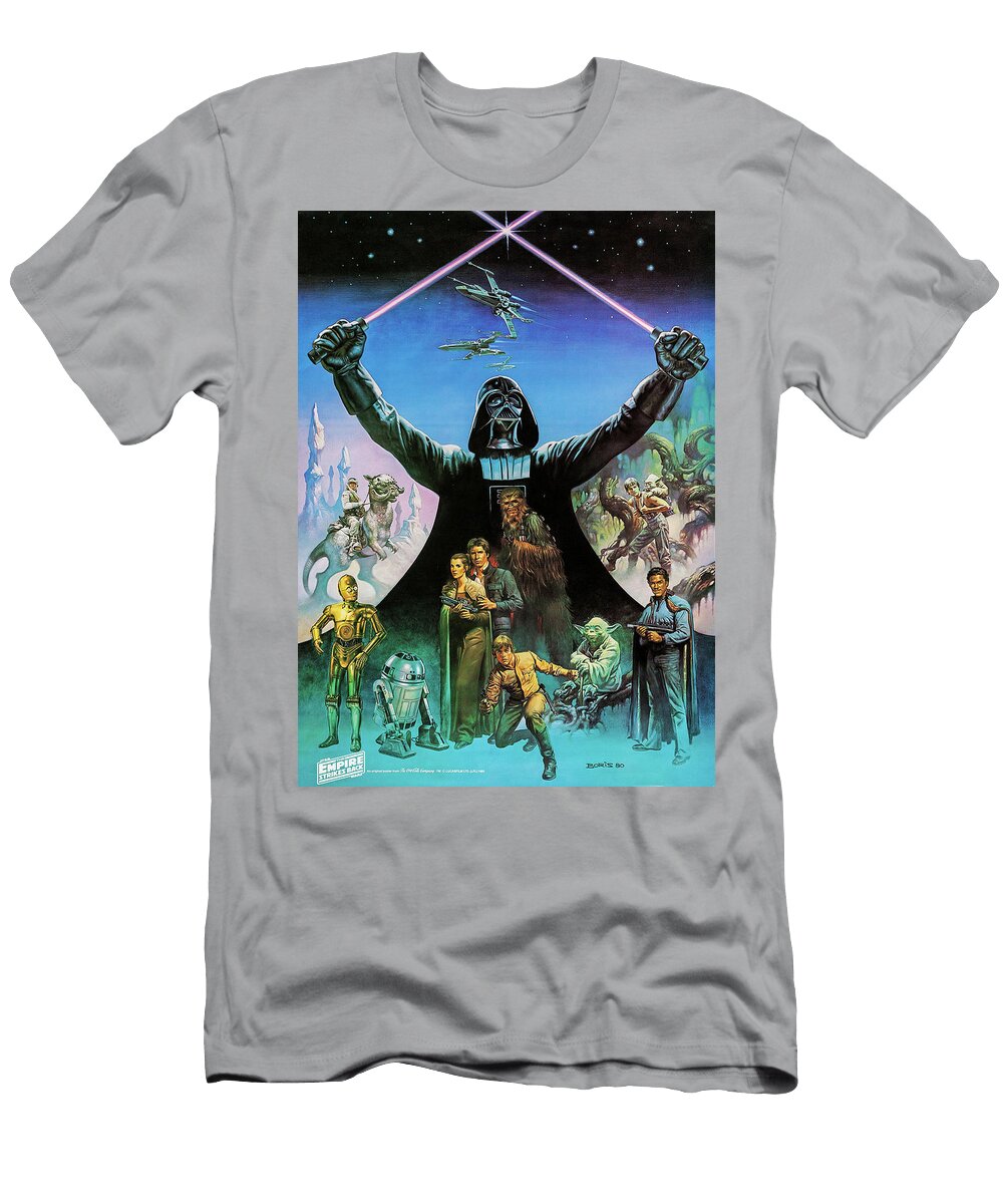 Star Wars the Empire Strikes Back 1980 Original Movie Poster T-Shirt