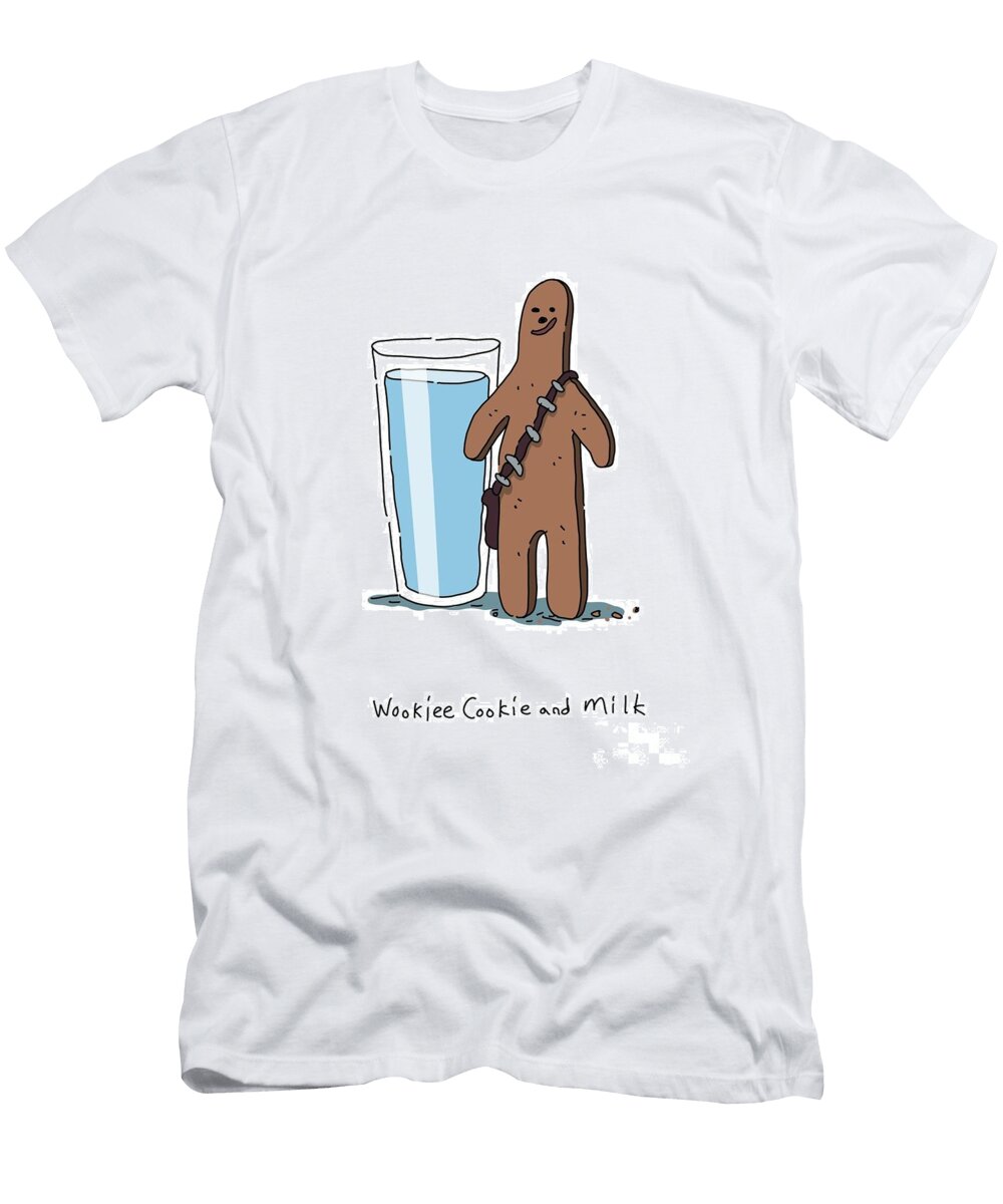 Star Wars Wookiee Cookie Sarah Burdekin T-Shirt