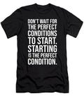 Start Now Success and Gym Motivational Matthew Chan T-Shirt