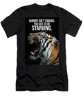 Stay Hungry Starving Tiger Success Entrepreneur Gym Matthew Chan T-Shirt