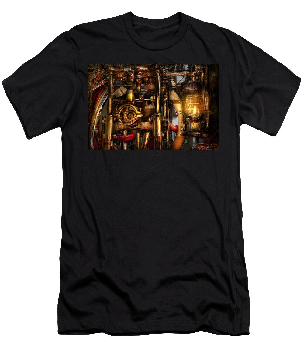 Steampunk Mechanica Mike Savad T-Shirt