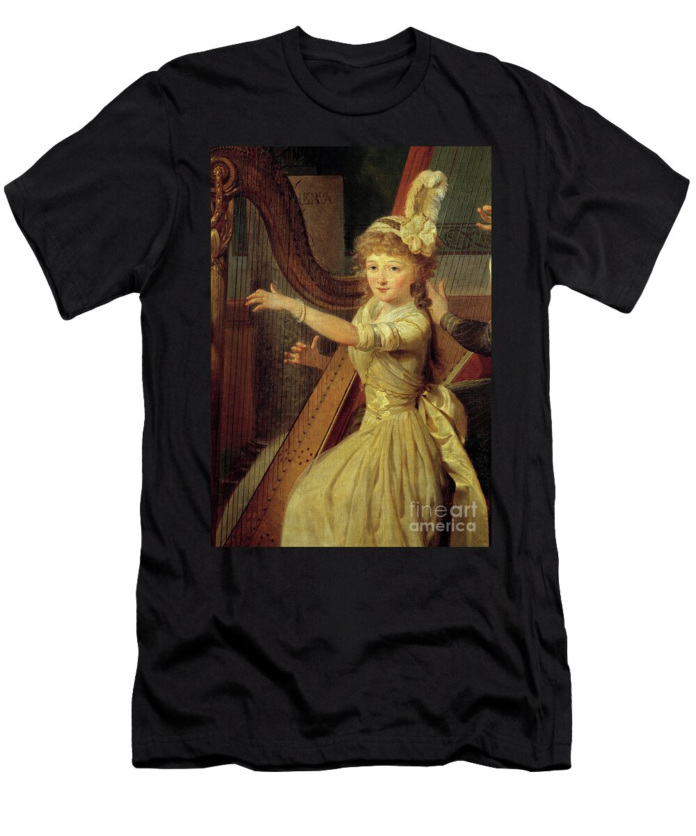 Stephanie Felicite Ducrest De Saint Aubin Countess of Genlis Known As Madame De Genlis Jean Baptiste Mauzaisse T-Shirt