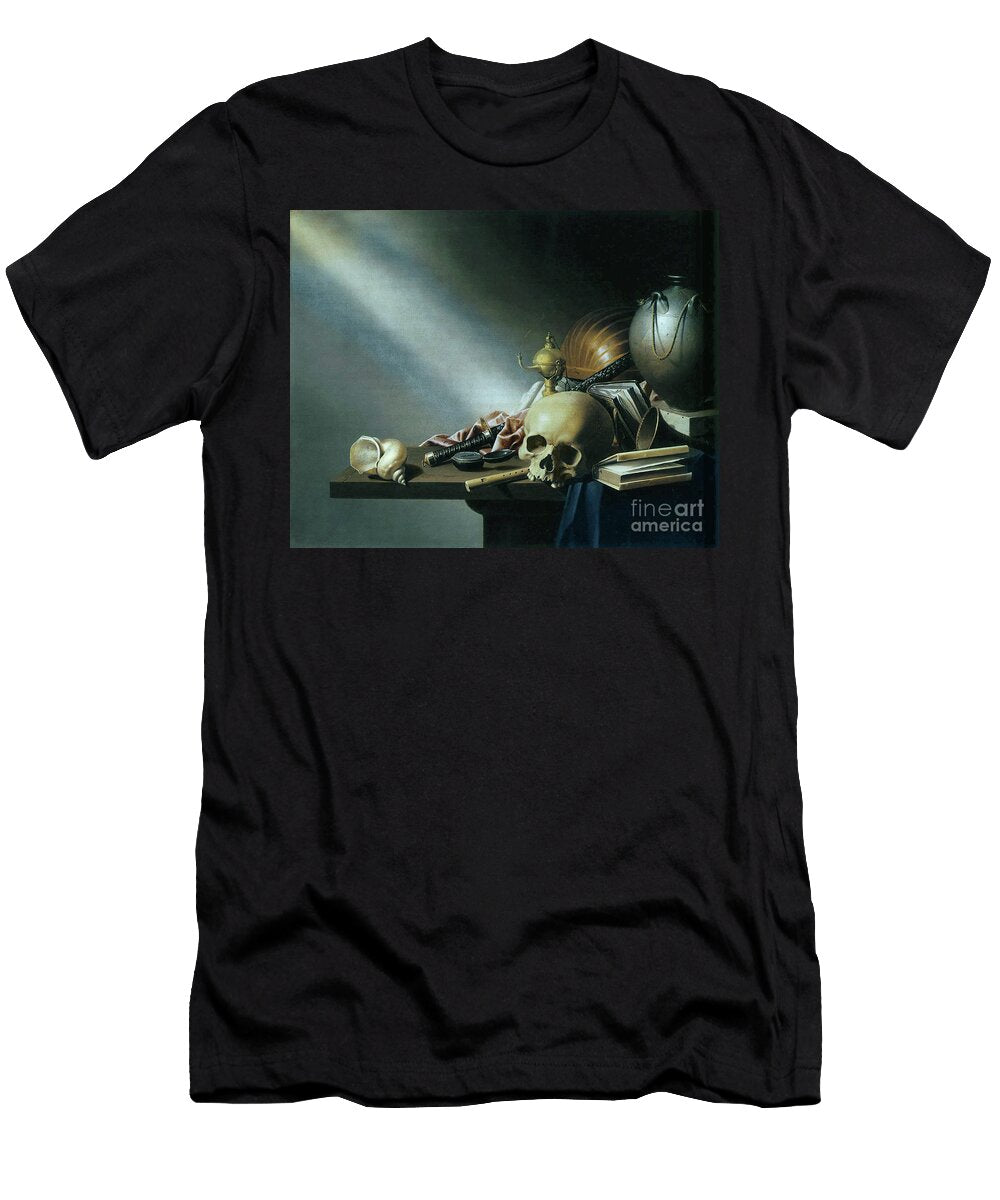 Still Life an Allegory of the Vanities of Human Life C1640 Harmen Van Steenwyck T-Shirt