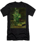 Still Life with a Bunch of Flowers and a Bible 1872 Hans Thoma T-Shirt