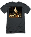 Still Life with a Joint of Veal Greens and Fish Art Christian Von Thum Swedish T-Shirt