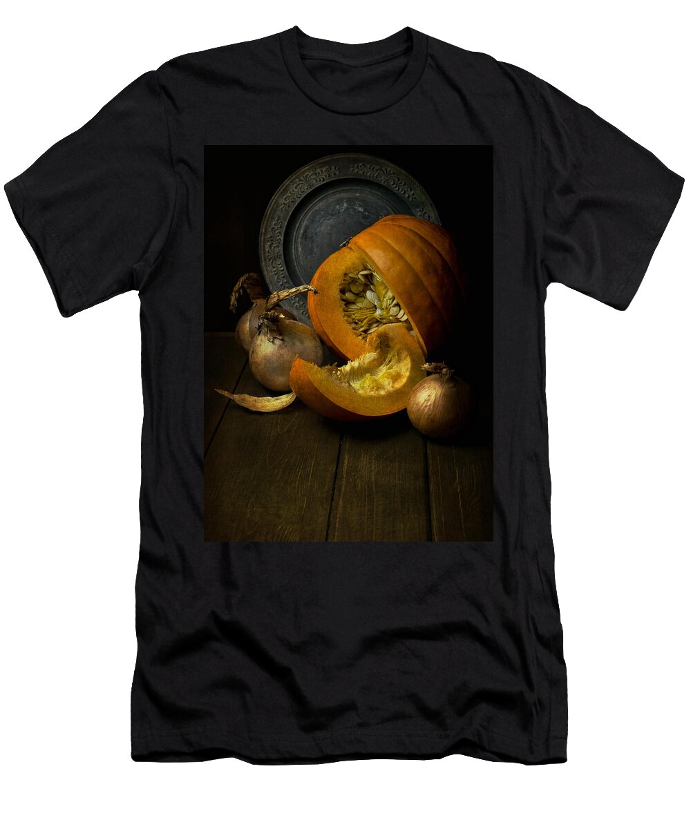 Still Life with Pumpkin Jaroslaw Blaminsky T-Shirt