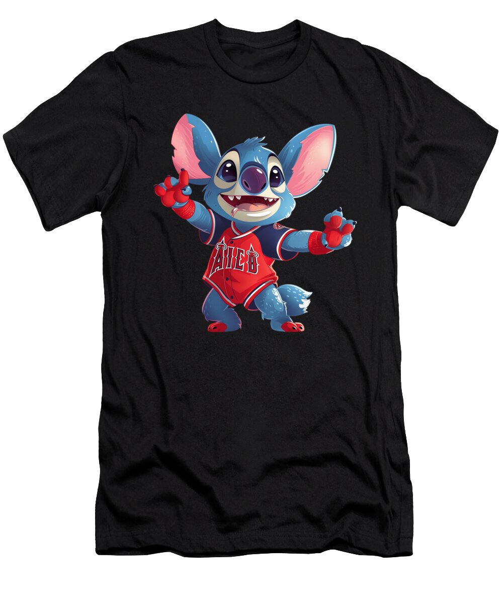 Stitch Los Angeles Angels a Detailed Review Rush T-Shirt