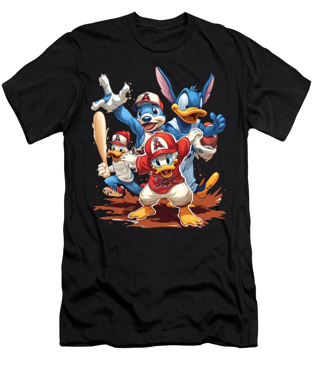 Stitch Los Angeles Angels an Analysis Rush T-Shirt