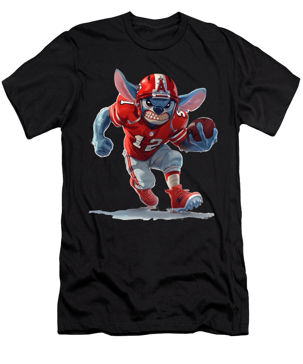 Stitch Los Angeles Angels the Clash Rush T-Shirt