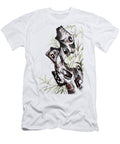 Stone with Green Bamboo No Cally Birgit Moldenhauer T-Shirt