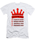 Stop Eating Crap Food Motivational Artwork T-Shirt