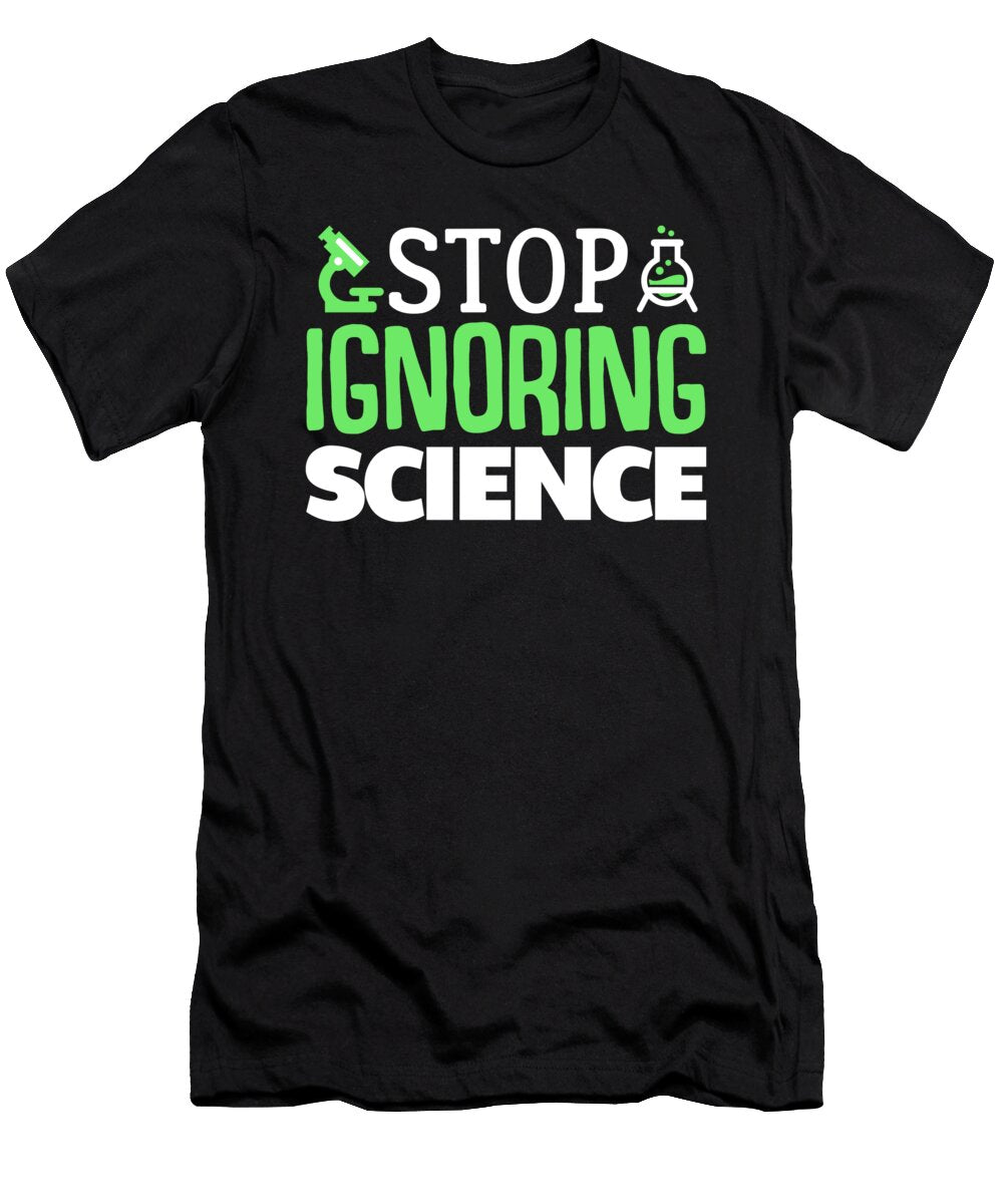 Stop Ignoring Science Jacob Zelazny T-Shirt