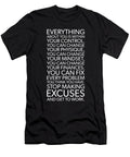 Stop Making Excuses Success Motivational Matthew Chan T-Shirt