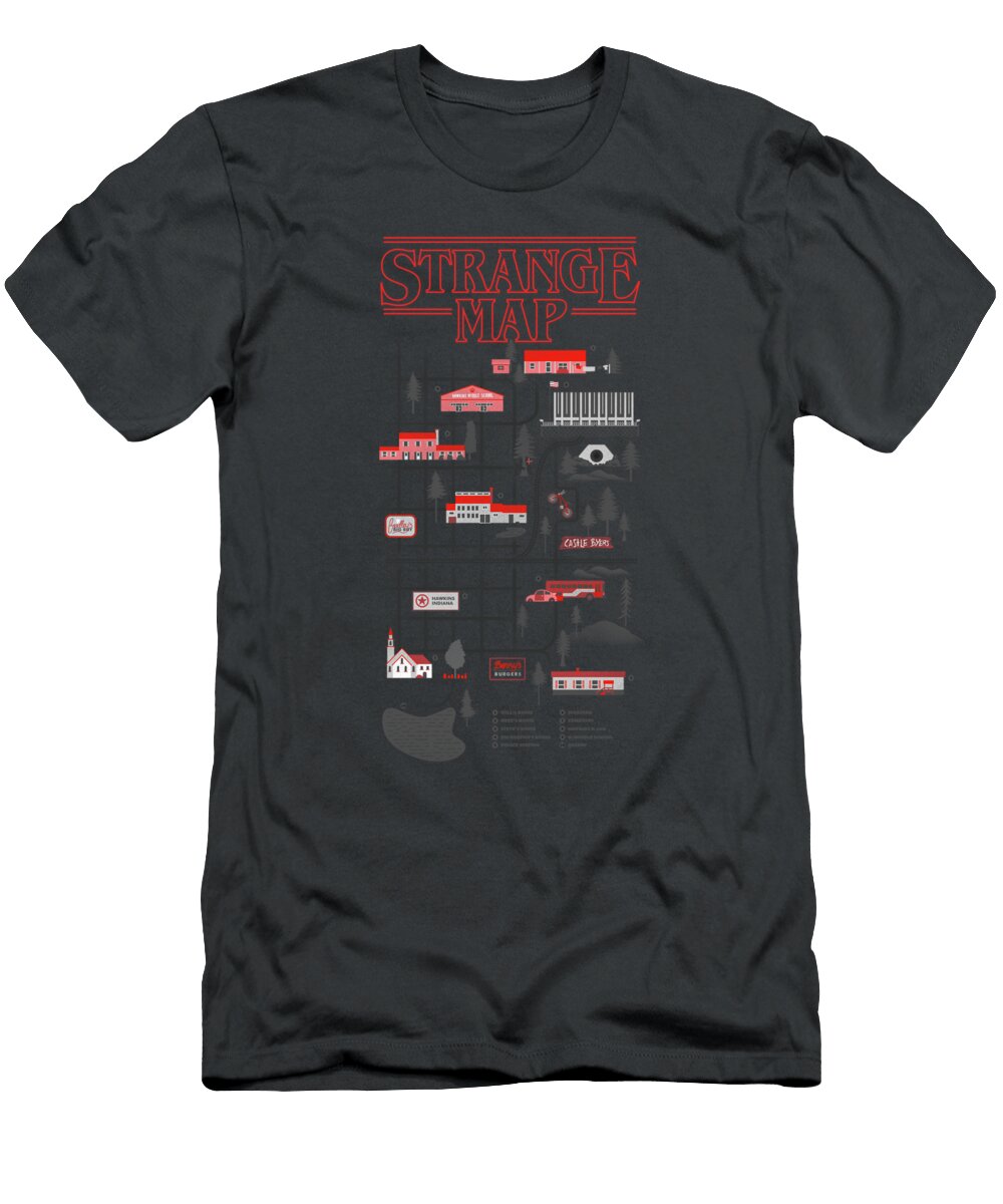 Strange Map Robert Farkas T-Shirt