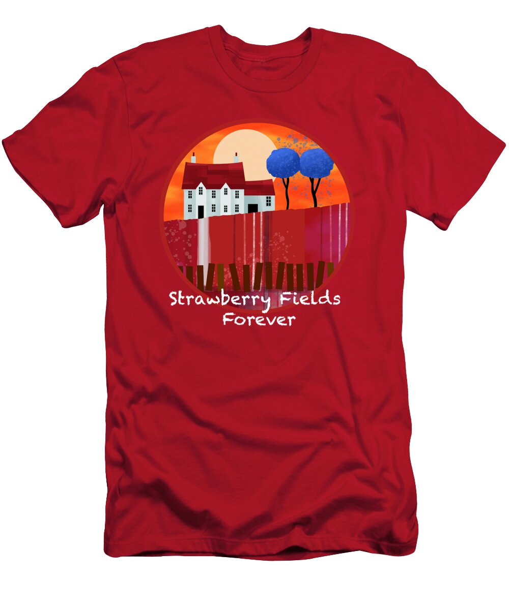 Strawberry Fields Andrew Hitchen T-Shirt
