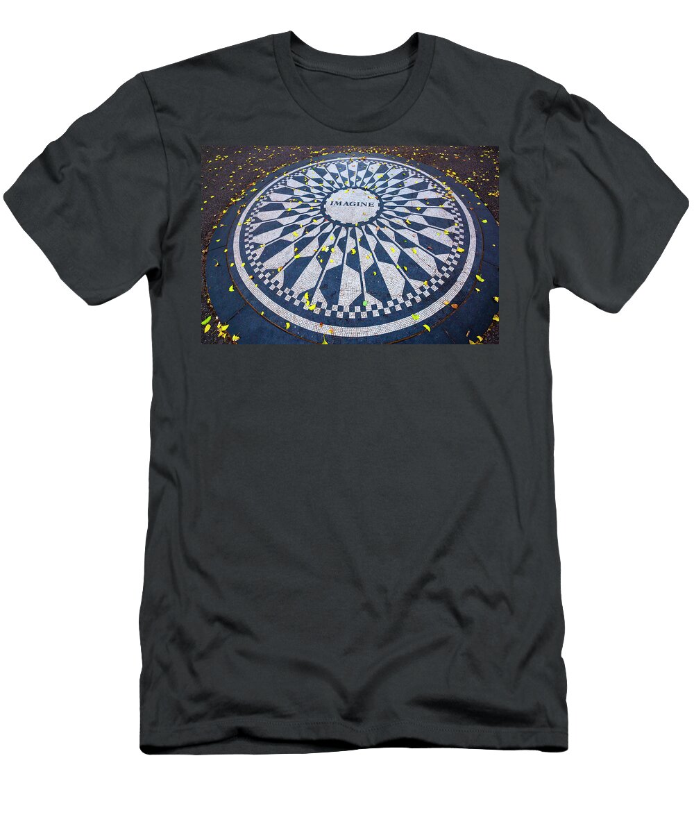 Strawberry Fields in Central Park Claudia Uripos T-Shirt