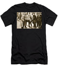 Street Hawkers Sell Football Favours Kings Cross English Photographer T-Shirt