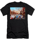 Street Hockey on Jeanne Mance Carole Spandau T-Shirt