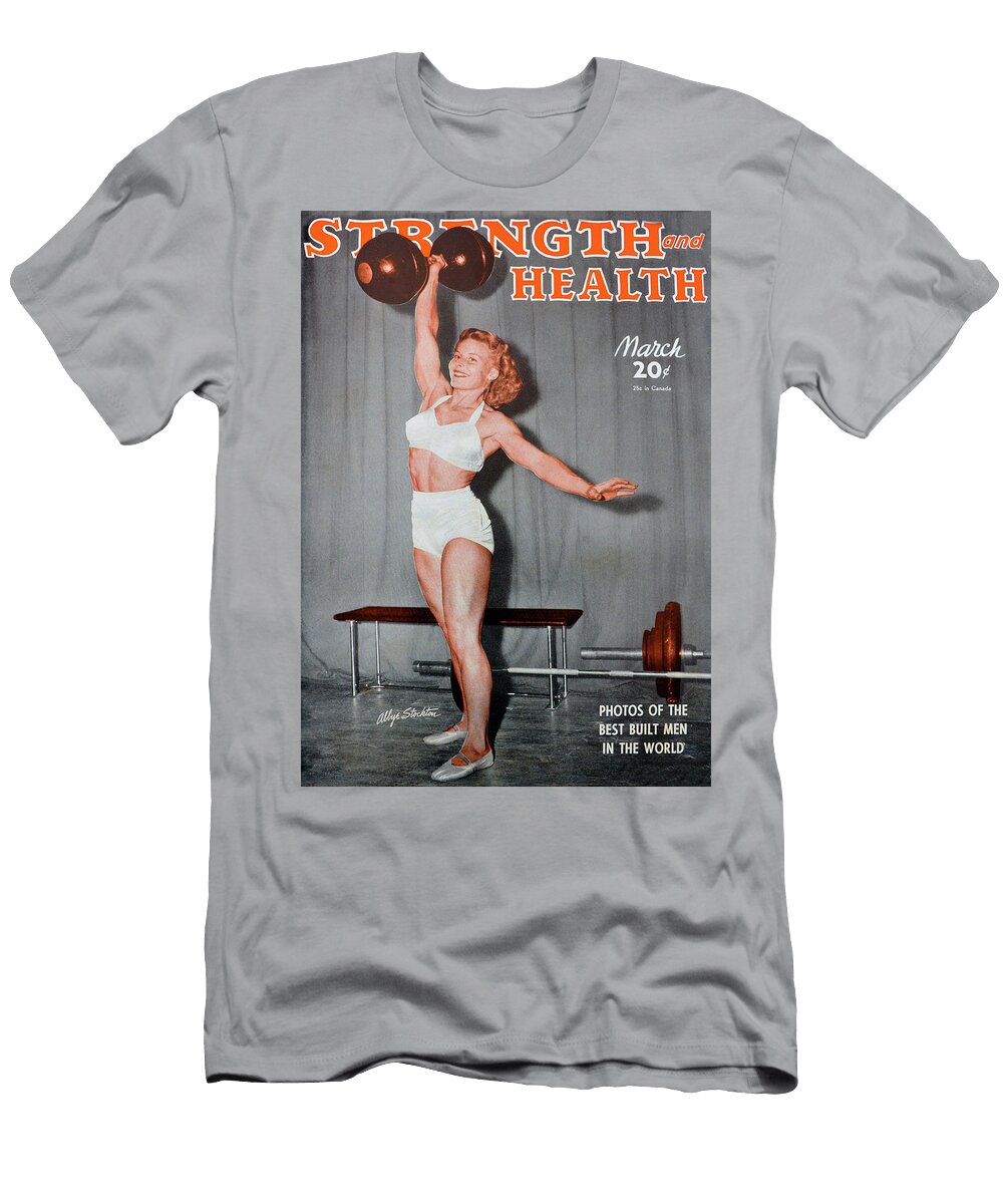 Strength and Health March 1948 David Lee Thompson T-Shirt
