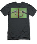 Striped Slender Robberflies Ledston Yorkshire June Focus Oliver Wright Natureplcom T-Shirt