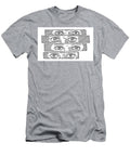 Stripes of Pairs of Eyes Thriller Concept Drawing Frank Ramspott T-Shirt