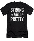 Strong and Pretty Vintage Distressed Gym Wrokout Jensen Cena T-Shirt