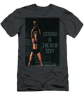 Strong Is the New Sexy Womens Fitness Motivation Matthew Chan T-Shirt