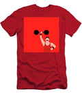 Strong Man with Mustache Holding Ikon Images T-Shirt