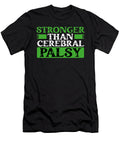 Stronger Than Cerebral Palsy Fighter Cerebral Palsy Warrior Dhbubble T-Shirt