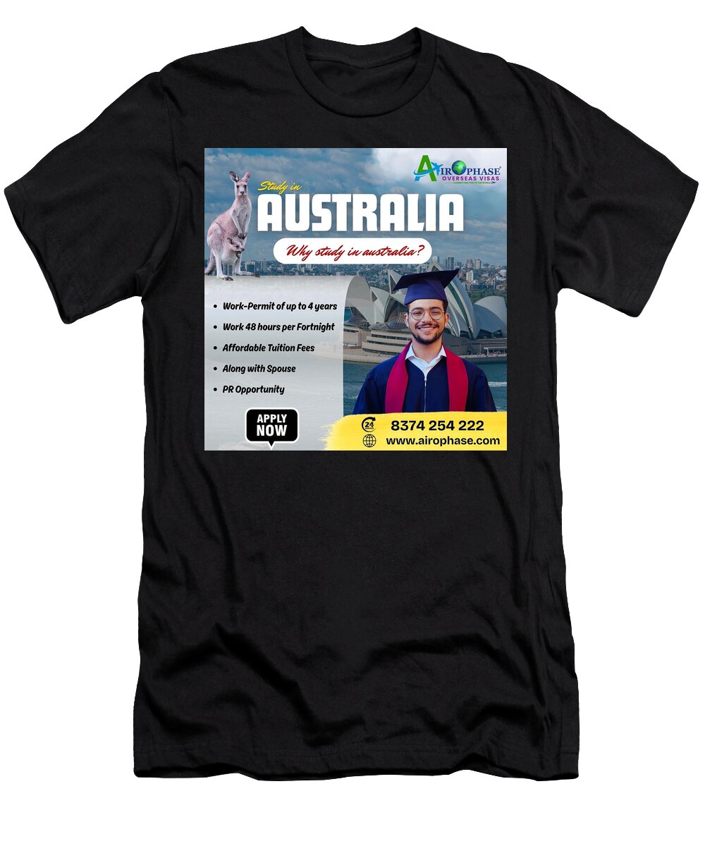 Student Visa Consultantancy Near Me Airophase Airophase T-Shirt
