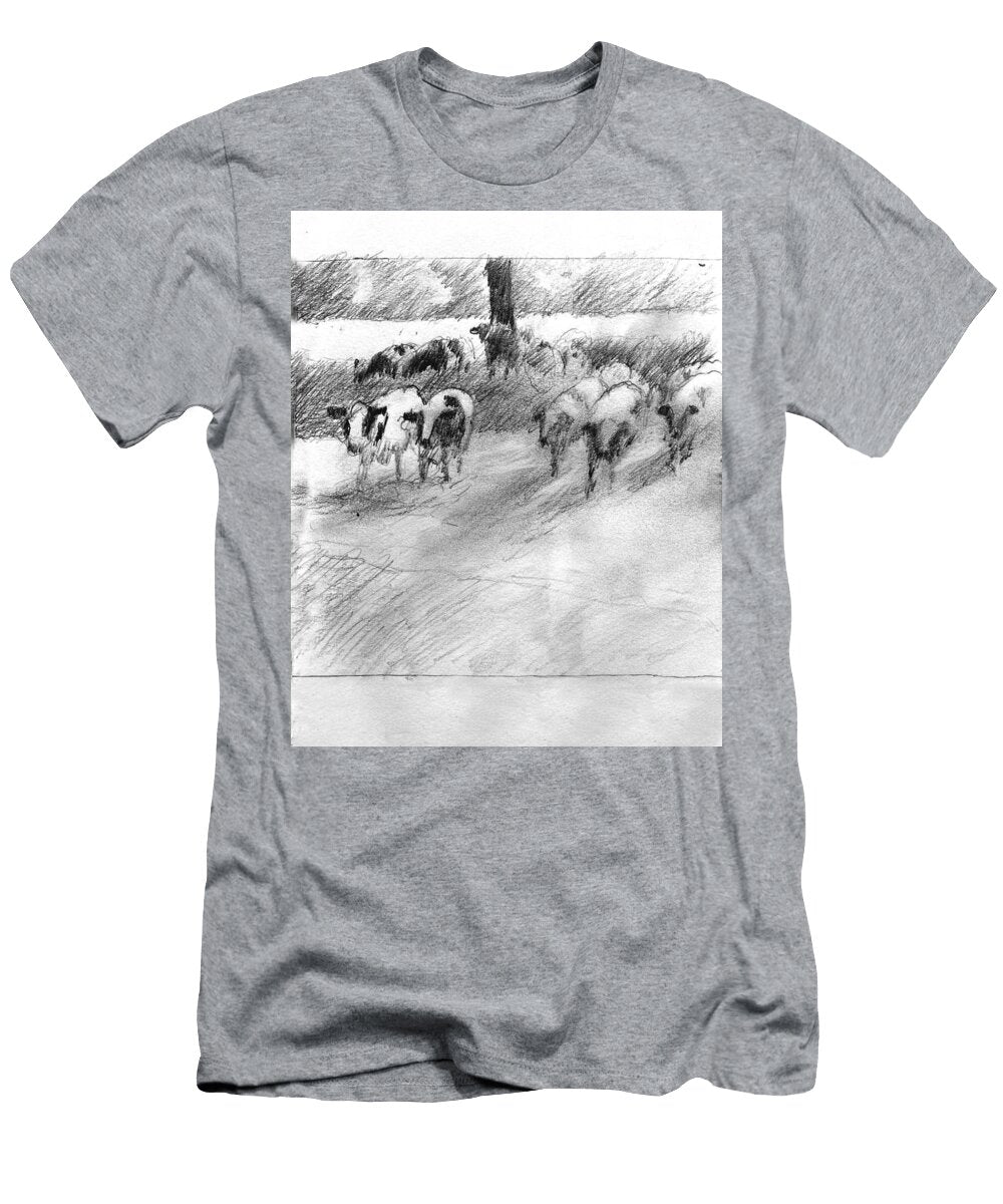 Study for Crossing the Jordy David Zimmerman T-Shirt