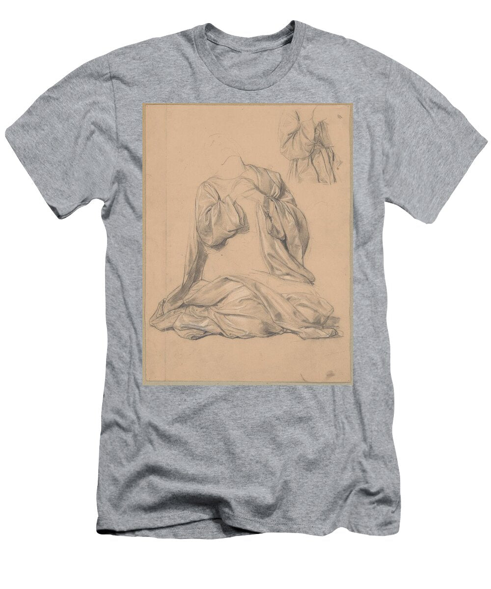 Study of the Robes of St Matthias to the Painting Martyrdom of St Matthias Art Jozef Simmler Polish T-Shirt
