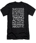 Success Achieved By Taking Action Motivational Matthew Chan T-Shirt