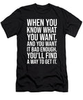 Success Motivational Quote Find a Way Matthew Chan T-Shirt