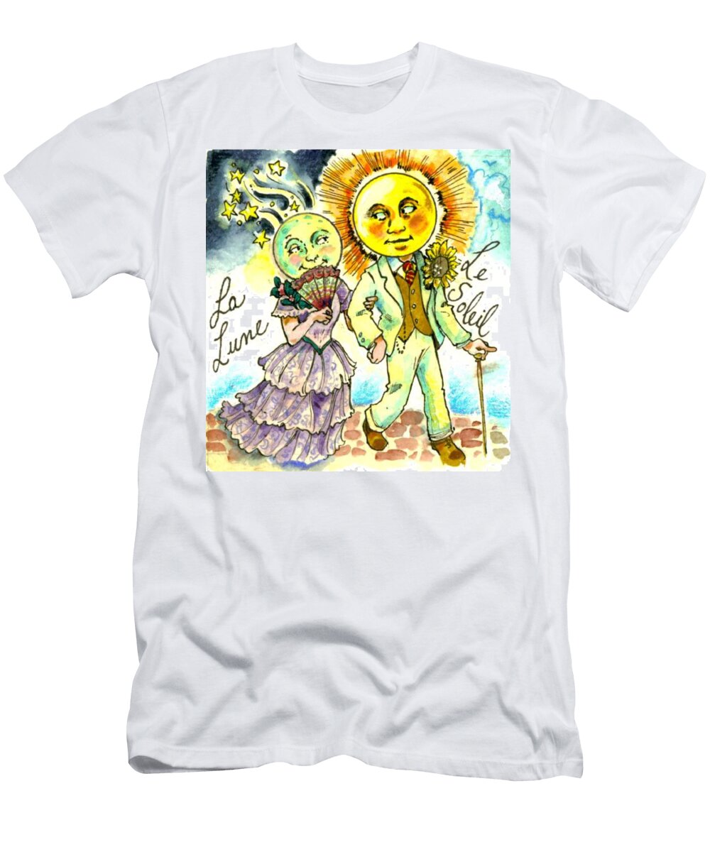 Sun and the Moon Step Shelley Matheis T-Shirt