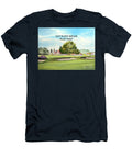 Sunningdale Golf Course 18th with Banner Eat Sleep Dream Play Golf Bill Holkham T-Shirt