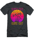 Suns Out Guns Out Palm Beach 1980s Fashion 80s Vintage Retro Lang Kiem Tran T-Shirt