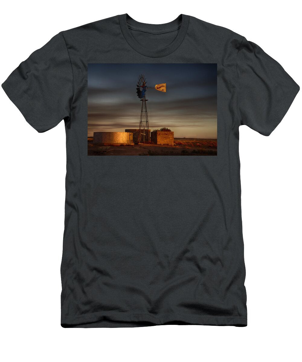 Sunset At the Well Priscilla Burgers T-Shirt