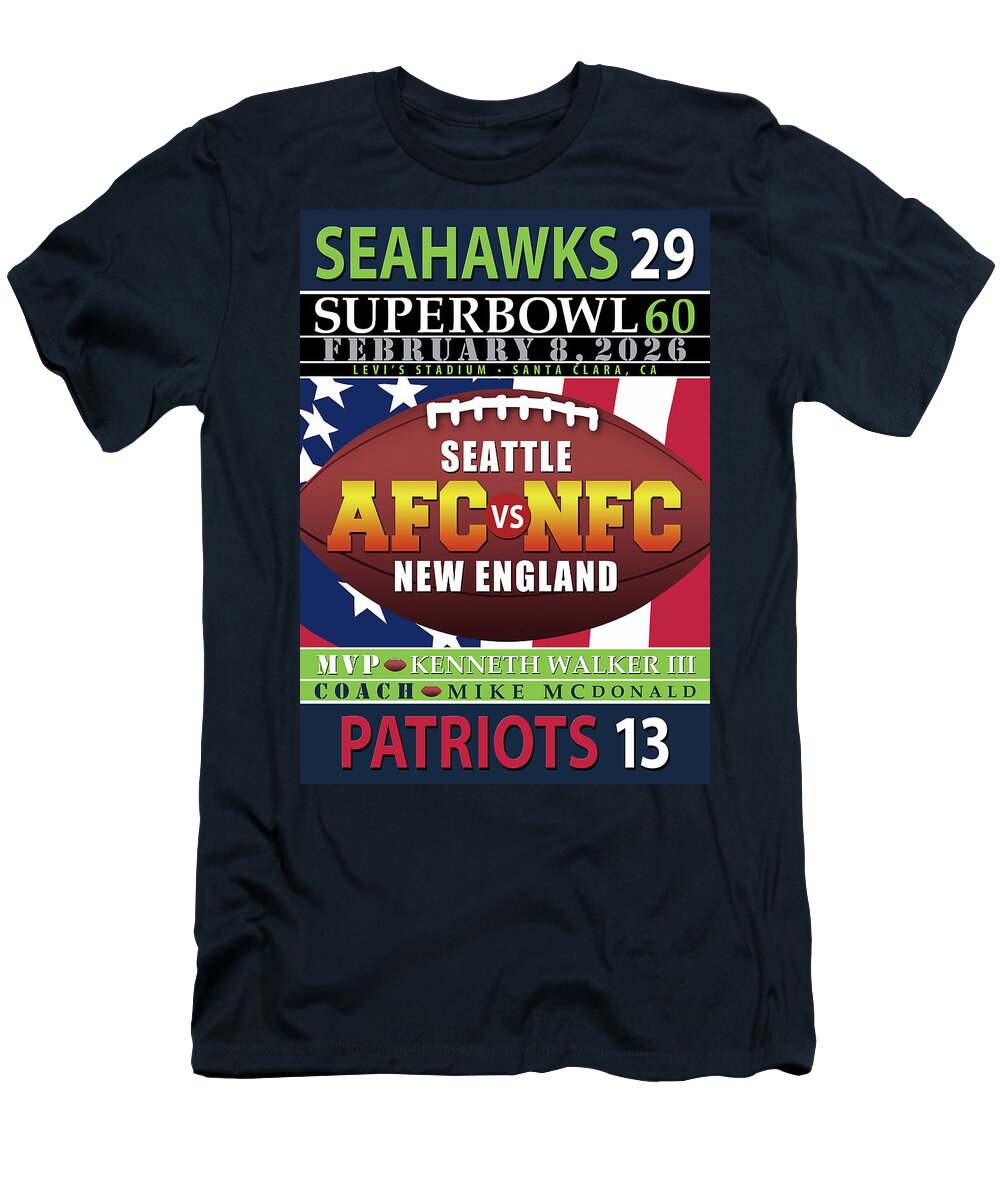 Super Bowl 60 Ron Regalado T-Shirt